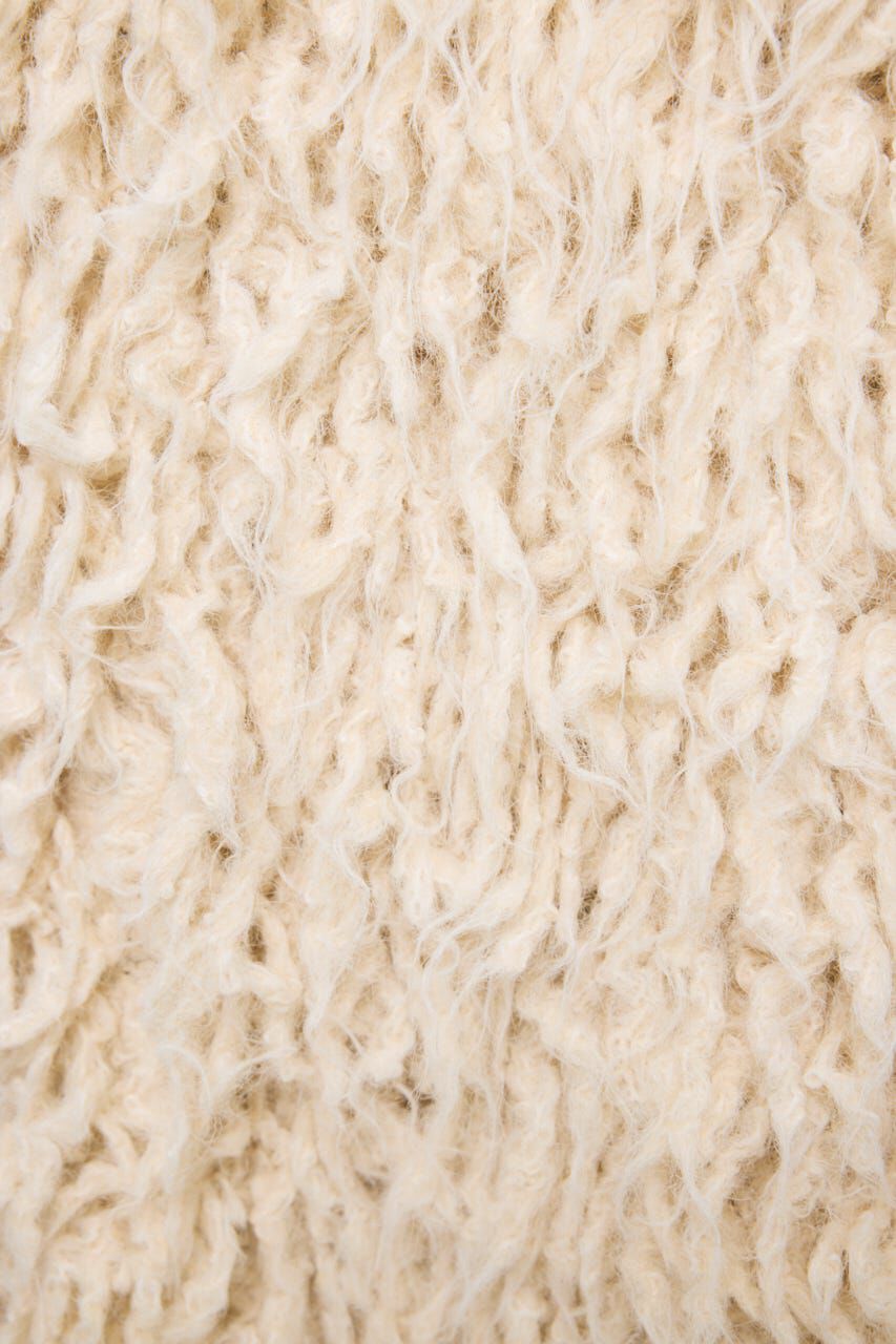 MOUSSY「SHAGGY FEATHER カーディガン」|カーディガン|