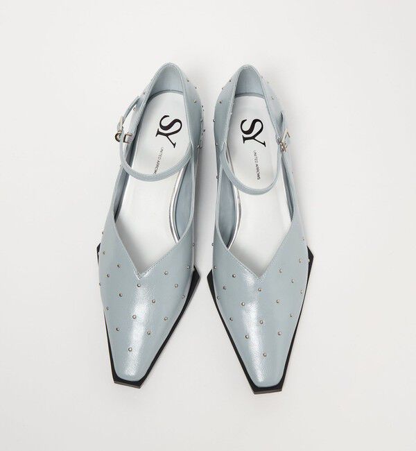 SY UNITED ARROWS「＜SY＞ ストラップドット パンプス40&uarr;」|パンプス|