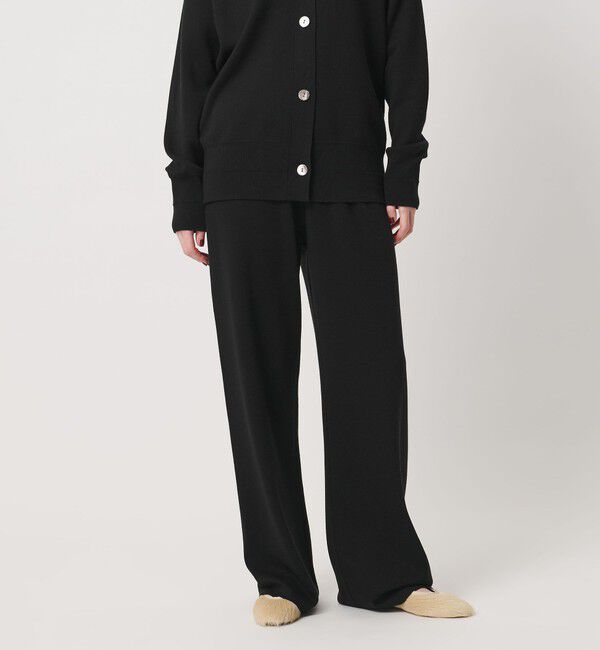 conte「＜conte＞NVL ハイゲージ ニットパンツ」|その他|BLACK