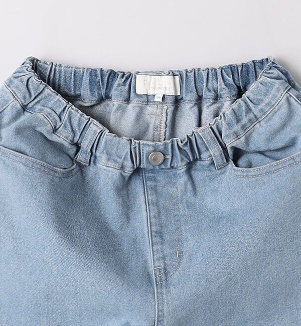 UNITED ARROWS green label relaxing「ストレッチデニム ストレートパンツ / キッズ  100cm-160cm - ストレッチ -」|デニム|