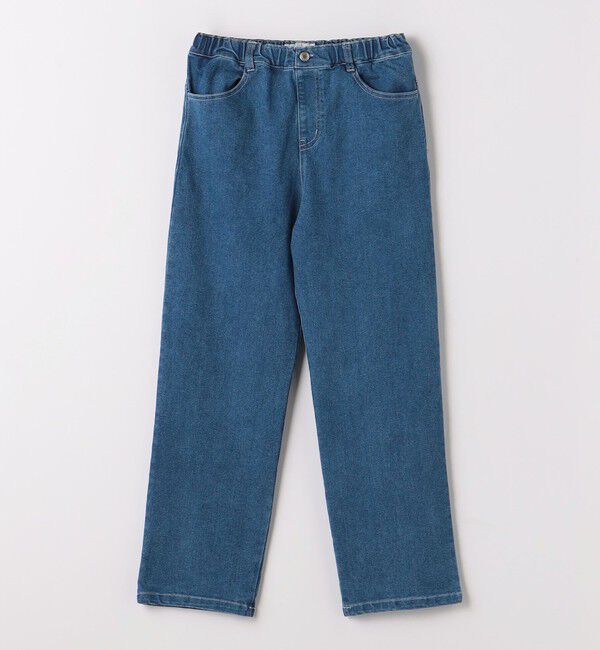 UNITED ARROWS green label relaxing「ストレッチデニム ストレートパンツ / キッズ  100cm-160cm - ストレッチ -」|デニム|