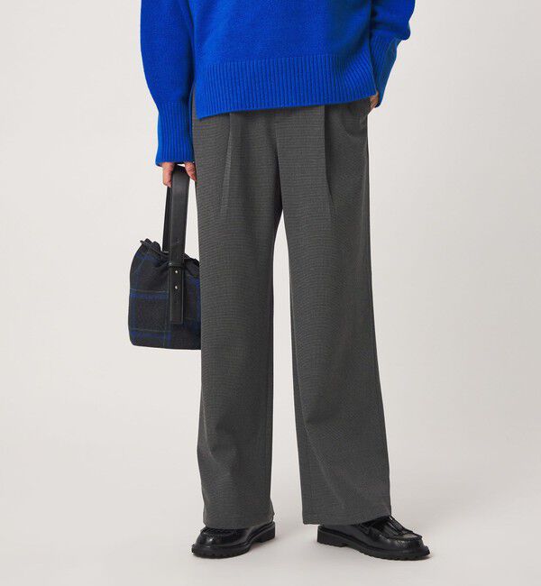 UNITED ARROWS green label relaxing「［size SHORT/TALLあり］オルマイ ウラキモウ ワイド パンツ ストレッチ 帯電防止」|その他|その他1