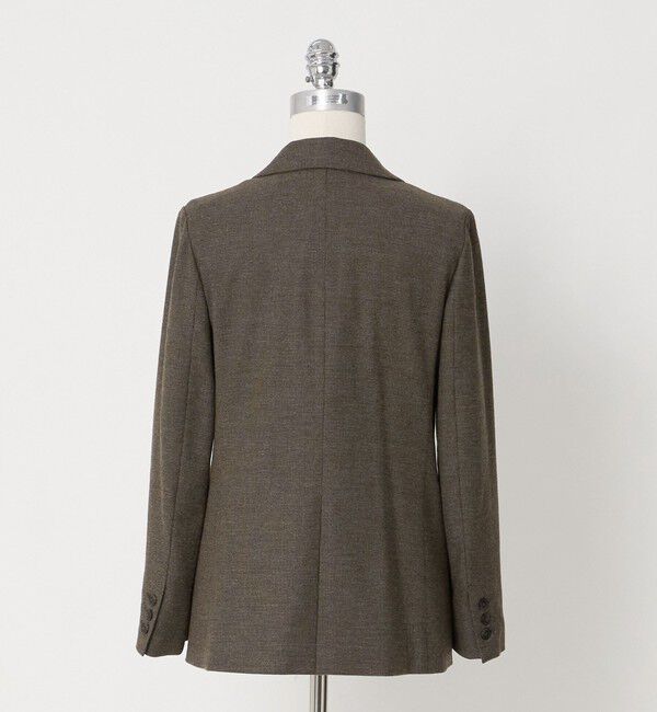 UNITED ARROWS green label relaxing「［size SHORT/TALLあり］ヘアライン ダブルジャケット ストレッチ」|テーラードジャケット|