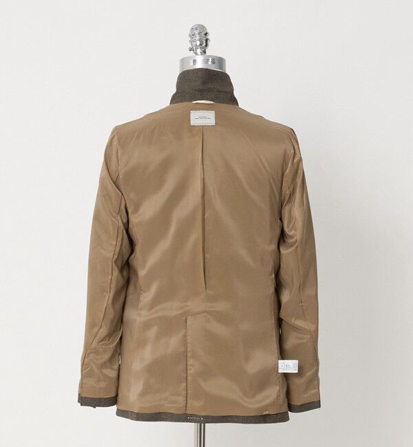 UNITED ARROWS green label relaxing「［size SHORT/TALLあり］ヘアライン ダブルジャケット ストレッチ」|テーラードジャケット|