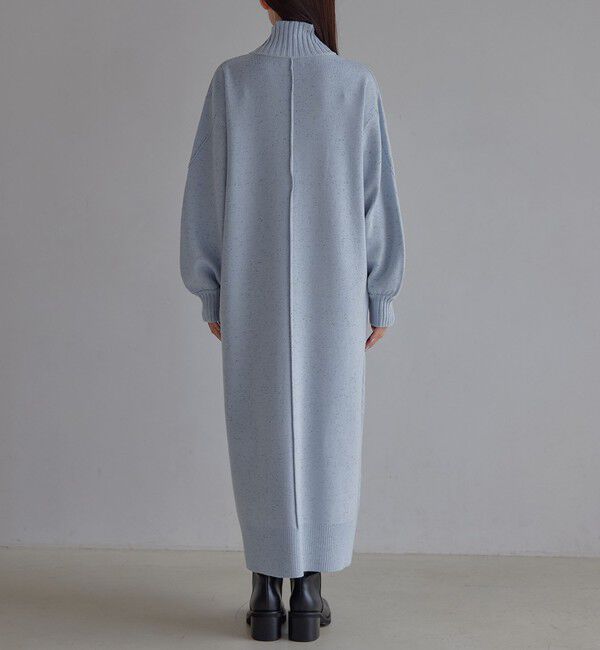 EMMEL REFINES「＜EMMEL REFINES＞EM ネップ Iライン ニットワンピース」|ワンピース|