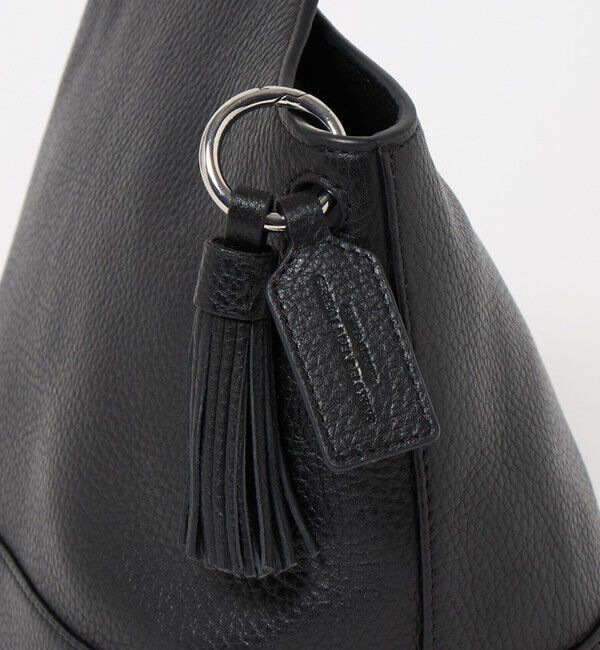 UNITED ARROWS green label relaxing「タッセルリンク レザー パース 巾着 バッグ」|ハンドバッグ|