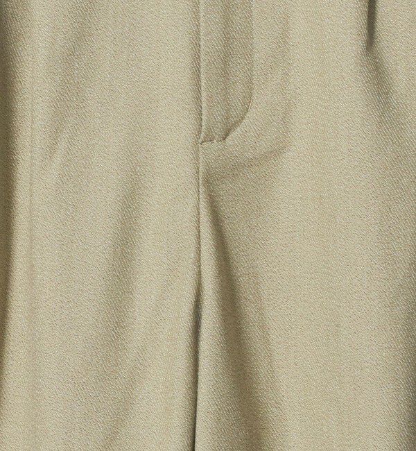 UNITED ARROWS green label relaxing「［size SHORTあり］メランジ カルゼ ワイド パンツ」|その他|