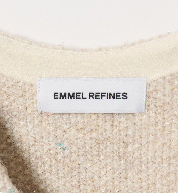 EMMEL REFINES「＜EMMEL REFINES＞EM ファンシー フリル カーディガン」|カーディガン|
