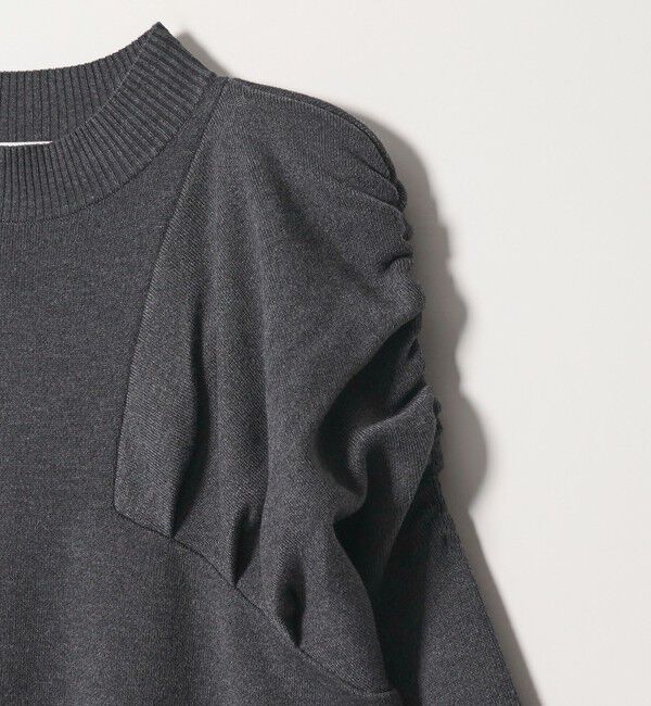 EMMEL REFINES「＜EMMEL REFINES＞EM キリカエ タックギャザー ニットワンピース」|ワンピース|