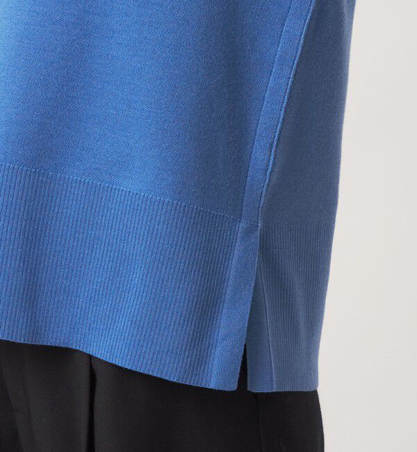 UNITED ARROWS green label relaxing「［size SHORTあり］ウール スムース スキッパー プルオーバー ウォッシャブル」|ニット・セーター|