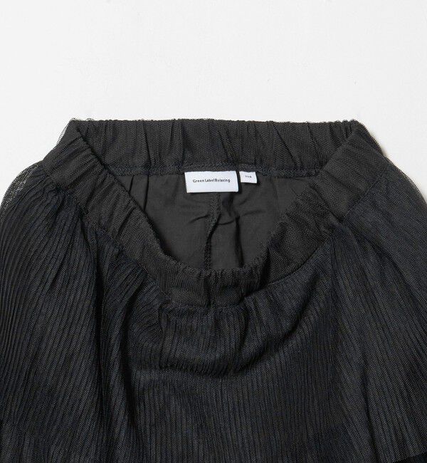 UNITED ARROWS green label relaxing「プリーツ チュール ティアードスカート / キッズ 110cm―130cm」|スカート|
