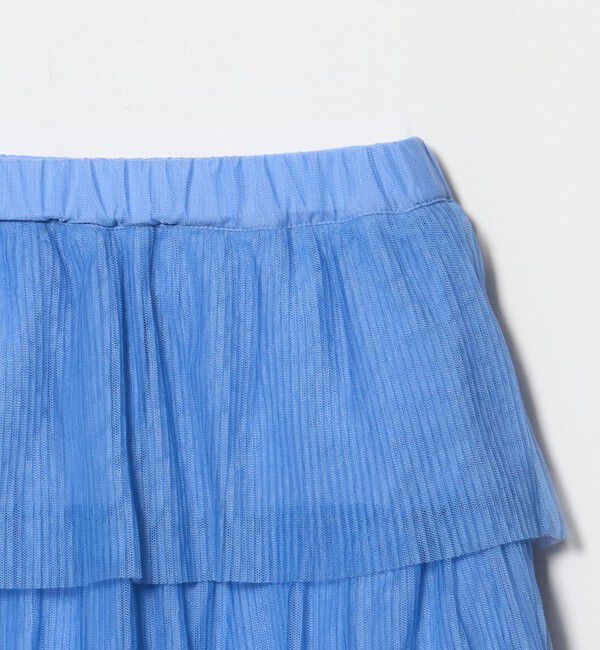 UNITED ARROWS green label relaxing「プリーツ チュール ティアードスカート / キッズ 110cm―130cm」|スカート|