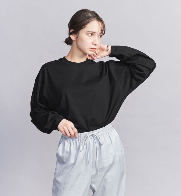 BEAUTY&YOUTH UNITED ARROWS「【WEB限定】フィッシュ ロングスリーブ Tシャツ」|Tシャツ・カットソー|