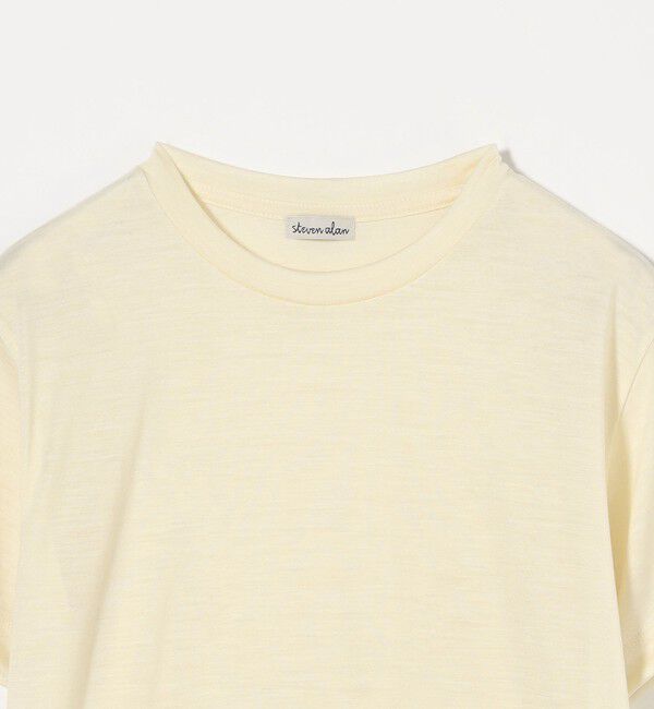 STEVEN ALAN「＜Steven Alan＞ウールジャージー ショートスリーブ Tシャツ」|Tシャツ・カットソー|