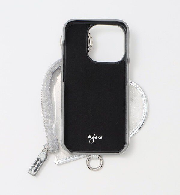 BEAUTY&YOUTH UNITED ARROWS「＜ajew＞PVC HEART PLANET POCKET iPhone15Proケース」|モバイルケース|