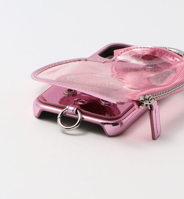 BEAUTY&YOUTH UNITED ARROWS「＜ajew＞PVC HEART PLANET POCKET iPhone15Proケース」|モバイルケース|