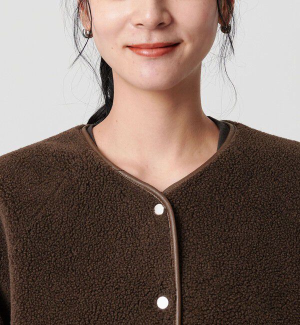 BEAUTY&YOUTH UNITED ARROWS「【WEB限定】ボア&times;フェイクムートン リバーシブルジャケット 」|その他|