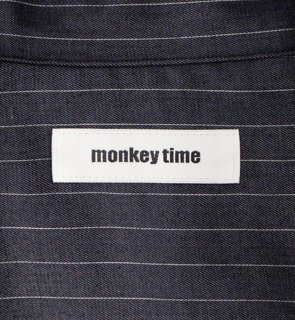 MONKEY TIME「コットン クロップド シャツ」|シャツ・ブラウス|