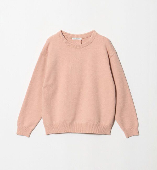 BEAUTY&YOUTH UNITED ARROWS「コットンブレンド バックタック ニットプルオーバー ウォッシャブル」|ニット・セーター|