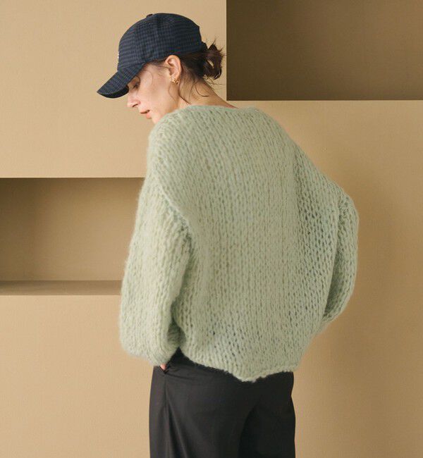 BEAUTY&YOUTH UNITED ARROWS「ウールナイロンモヘヤ ルーズ ニットプルオーバー」|ニット・セーター|