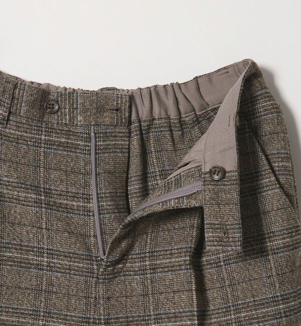 BEAUTY&YOUTH UNITED ARROWS「【WEB限定 Wardrobe DAILY MINIMAL】チェック バックゴム ワイドパンツ」|その他|