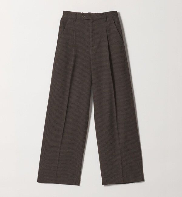 BEAUTY&YOUTH UNITED ARROWS「【WEB限定 Wardrobe DAILY MINIMAL】チェック バックゴム ワイドパンツ」|その他|