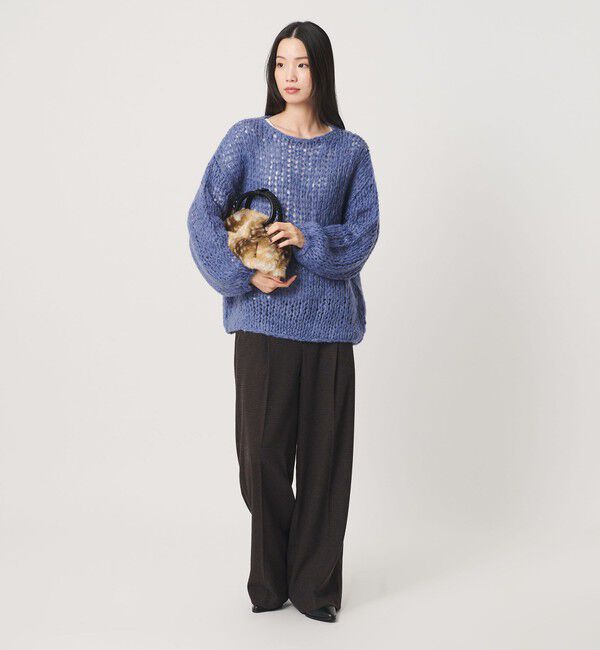 BEAUTY&YOUTH UNITED ARROWS「【WEB限定 Wardrobe DAILY MINIMAL】チェック バックゴム ワイドパンツ」|その他|