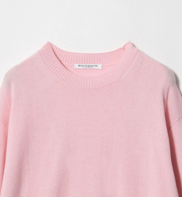 BEAUTY&YOUTH UNITED ARROWS「ウールカシミヤ天竺 クルーネック ニットプルオーバー ウォッシャブル」|ニット・セーター|