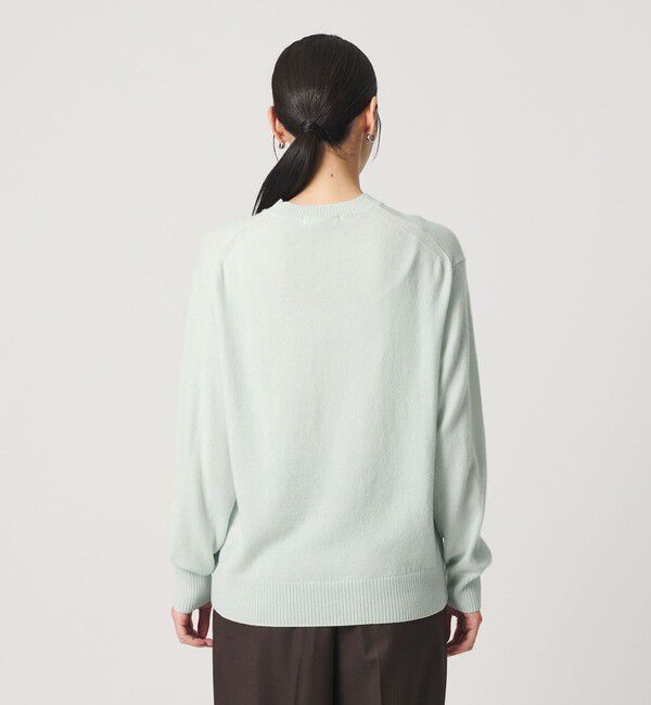 BEAUTY&YOUTH UNITED ARROWS「ウールカシミヤ天竺 クルーネック ニットプルオーバー ウォッシャブル」|ニット・セーター|