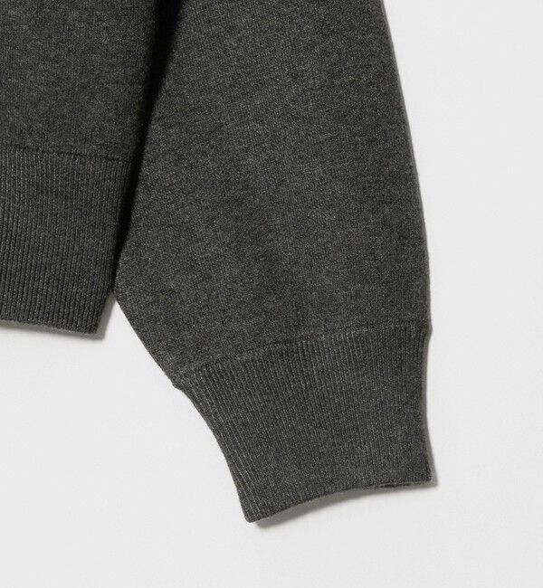 BEAUTY&YOUTH UNITED ARROWS「ロゴクルーネック ニットプルオーバー ウォッシャブル」|ニット・セーター|