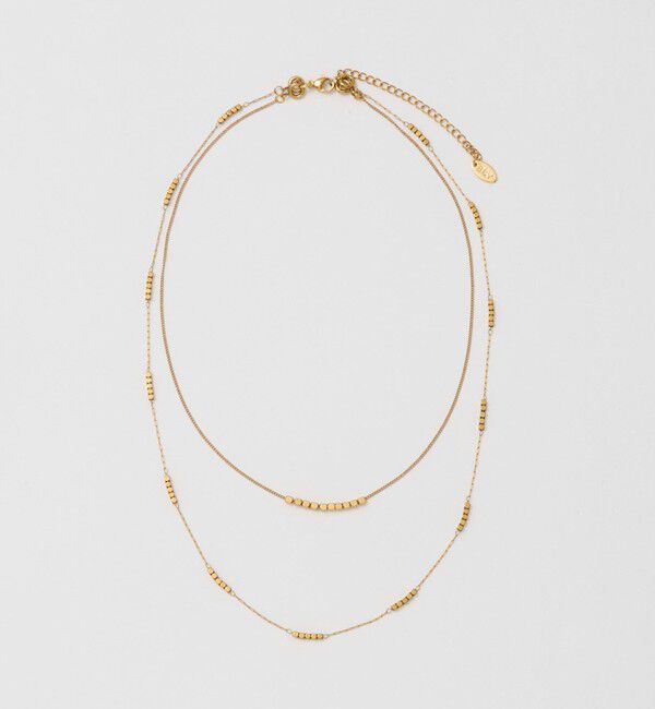 BEAUTY&YOUTH UNITED ARROWS「キューブビーズ 3WAY ネックレス」|ネックレス|GOLD