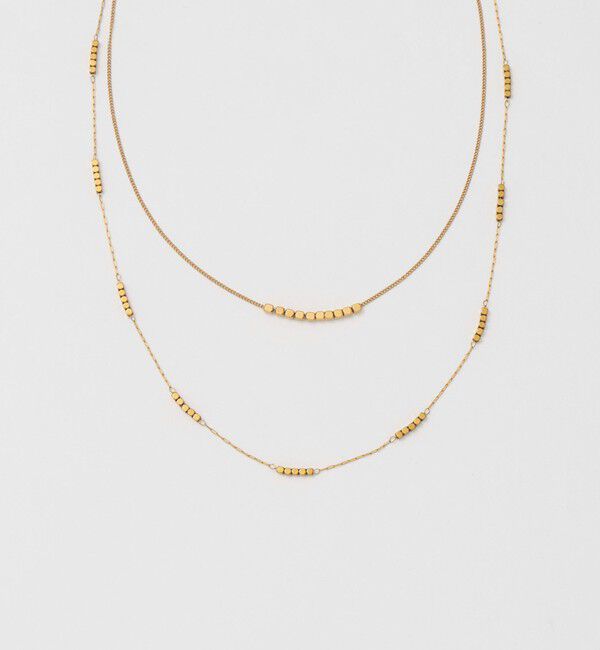 BEAUTY&YOUTH UNITED ARROWS「キューブビーズ 3WAY ネックレス」|ネックレス|