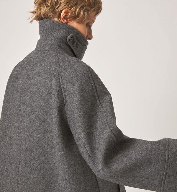 STEVEN ALAN「＜Steven Alan＞ウール カシミヤ テント ショートコート」|ステンカラーコート|