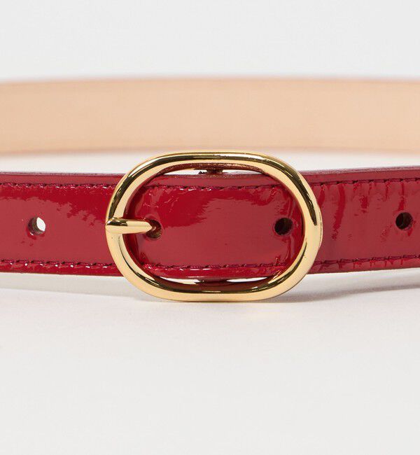 STEVEN ALAN「＜Steven Alan＞エナメル 20mm ベルト」|ベルト|