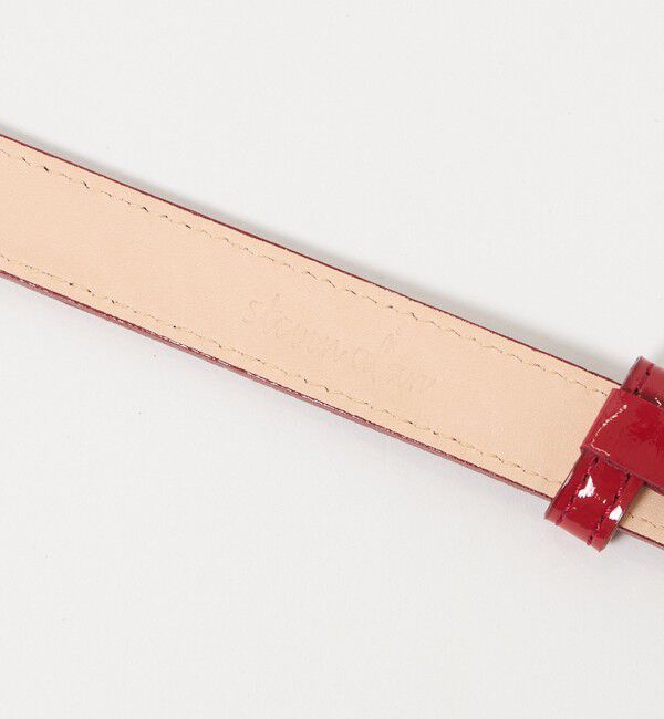 STEVEN ALAN「＜Steven Alan＞エナメル 20mm ベルト」|ベルト|