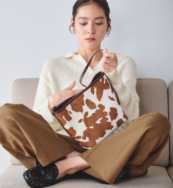 BEAUTY&YOUTH UNITED ARROWS「【別注】＜VASIC＞TOME ショルダーバッグ/カウ柄」|ショルダー・メッセンジャー|