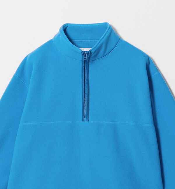 BEAUTY&YOUTH UNITED ARROWS「フリース ハーフジップ プルオーバー」|Tシャツ・カットソー|