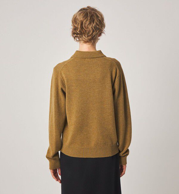 STEVEN ALAN「＜Steven Alan＞ウール カシミヤ ポロカラー ニット」|ニット・セーター|