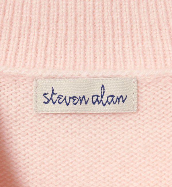 STEVEN ALAN「＜Steven Alan＞ウール カシミヤ ポロカラー ニット」|ニット・セーター|
