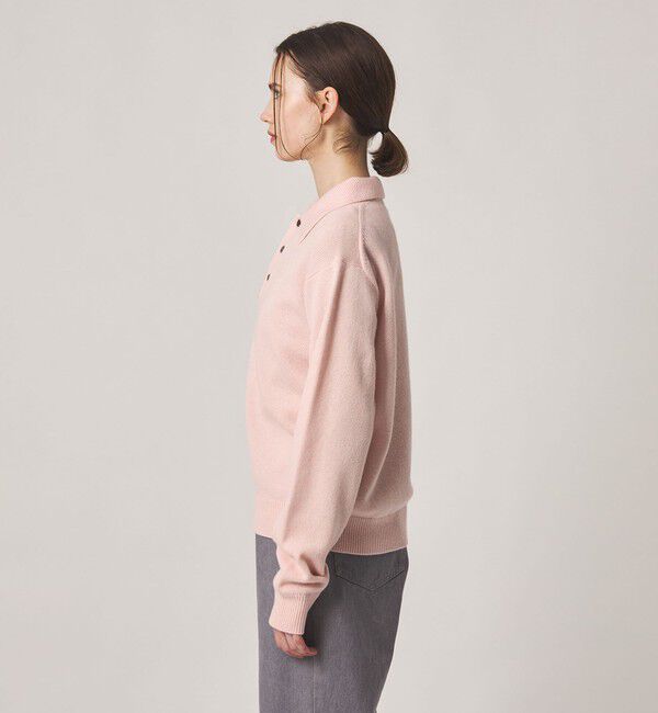 STEVEN ALAN「＜Steven Alan＞ウール カシミヤ ポロカラー ニット」|ニット・セーター|