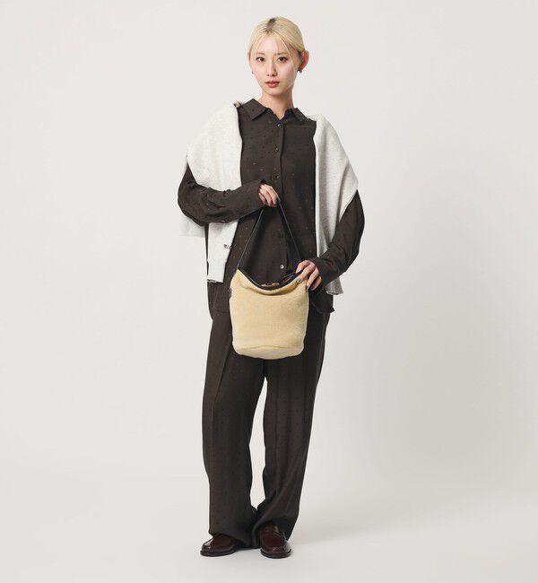BEAUTY&YOUTH UNITED ARROWS「【別注】＜Folna＞トグル ムートンライク ワンショルダーバッグ」|ショルダー・メッセンジャー|