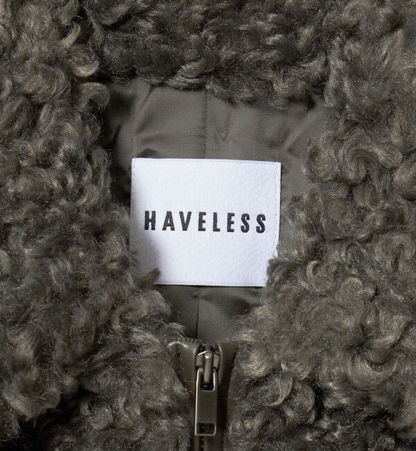 NICE WEATHER「＜HAVELESS＞シアリングライク ジャケット」|ブルゾン・スタジャン|