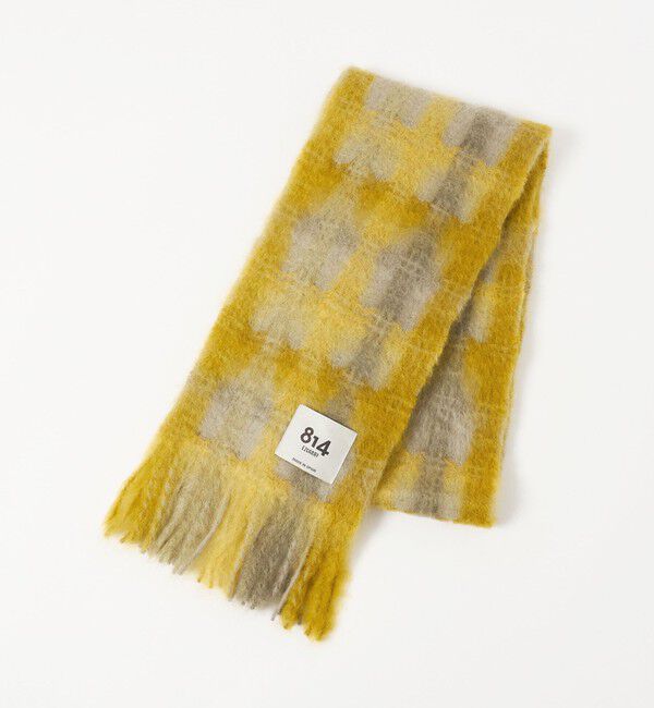 NICE WEATHER「＜814 EZCARAY＞MIA マフラー」|マフラー|YELLOW