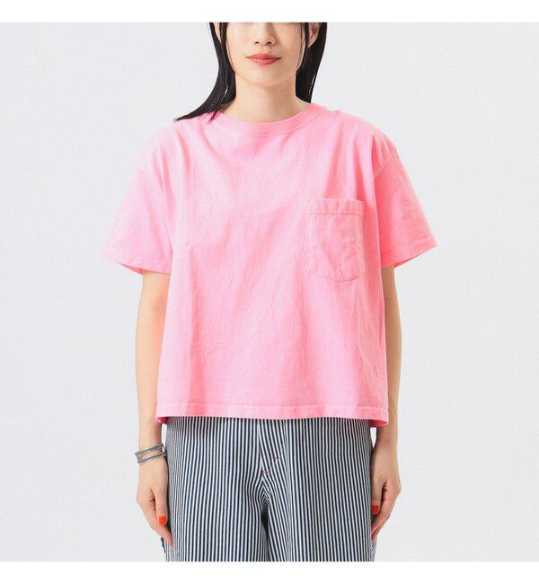 BEAMS SELECTION for WOMEN「【別注】Goodwear &times; BEAMS BOY / カスタム ビッグ 半袖 Tシャツ」|Tシャツ・カットソー|