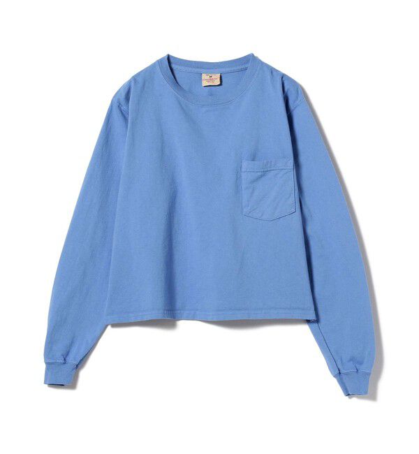 BEAMS SELECTION for WOMEN「【別注】Goodwear &times; BEAMS BOY / カスタム ビッグ ロングスリーブ Tシャツ」|Tシャツ・カットソー|