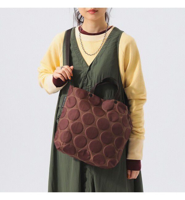 BEAMSBOY「【別注】BAG'n'NOUN / ドット バッグ」|トートバッグ|BROWN