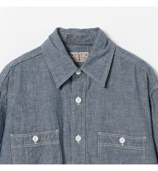 BEAMS SELECTION for WOMEN「【別注】BUZZ RICKSON'S / シャンブレー ロングスリーブ シャツ」|シャツ・ブラウス|