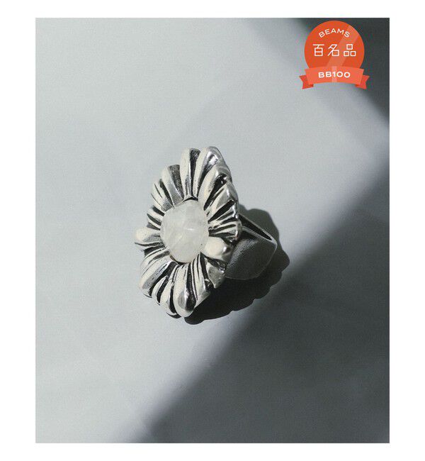BEAMS SELECTION for WOMEN「Otro Accesorio / フラワー リング」|リング|WHITE