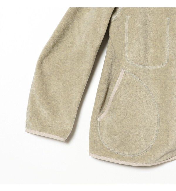 BEAMS SELECTION for WOMEN「DANTON / ノーカラー フリース ジャケット」|ブルゾン・スタジャン|
