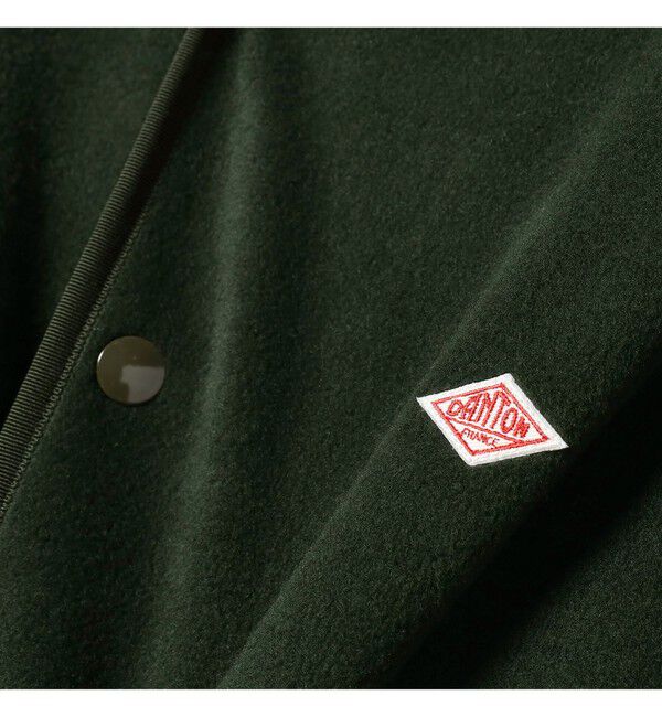 BEAMS SELECTION for WOMEN「DANTON / ノーカラー フリース ジャケット」|ブルゾン・スタジャン|